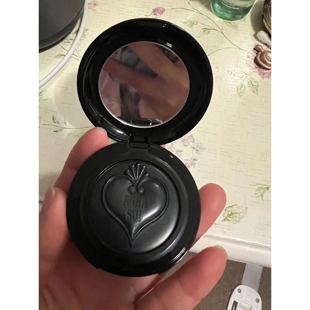 Anna Sui Black Cream Blush Magical Black to Blooming Rose Japan Try One Time